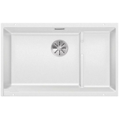 BLANCO SUBLINE 700 U Level InFino SILGRANIT biela drez vľavo 523542