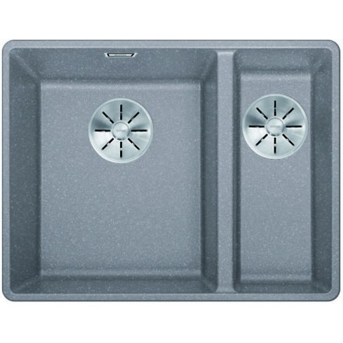 BLANCO SUBLINE 340/160 F InFino SILGRANIT aluminium drez vľavo 523570
