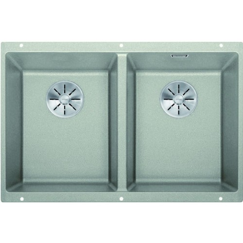 BLANCO SUBLINE 350/350 U InFino SILGRANIT perlovo sivá bez tiahla 523577