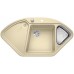 BLANCO DELTA II InFino SILGRANIT béžová champagne s excentrom prísluš. áno 523664