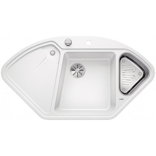 BLANCO DELTA II-F InFino SILGRANIT biela s excentrom prísluš. áno 523673