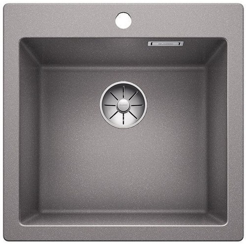 BLANCO PLEON 5 Infino SILGRANIT aluminium s excentrom 523678