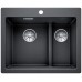 BLANCO PLEON 6 Split Infino SILGRANIT antracit s excentrom 523696