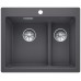 BLANCO PLEON 6 Split Infino SILGRANIT sivá skala s excentrom 523697