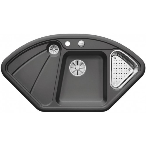 BLANCO DELTA InFino Keramika basalt s excentrom prísluš. áno 523723