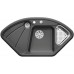 BLANCO DELTA InFino Keramika basalt s excentrom prísluš. áno 523723