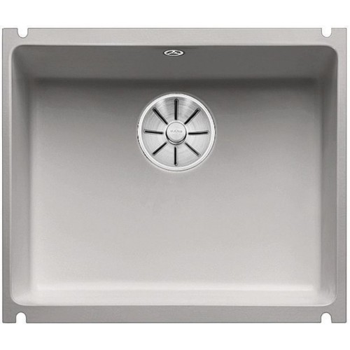 BLANCO SUBLINE 500 U InFino Keramika aluminium bez excentru 523738 BLANCO SUBLINE 500 U InFino Keramika aluminium bez excentru 523738