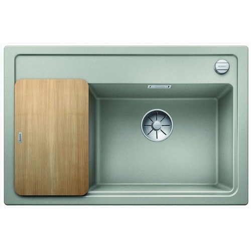 BLANCO ZENAR XL 6 S Compact InFino SILGRANIT perlovo sivá drez vpravo s exc. a dřev.523767