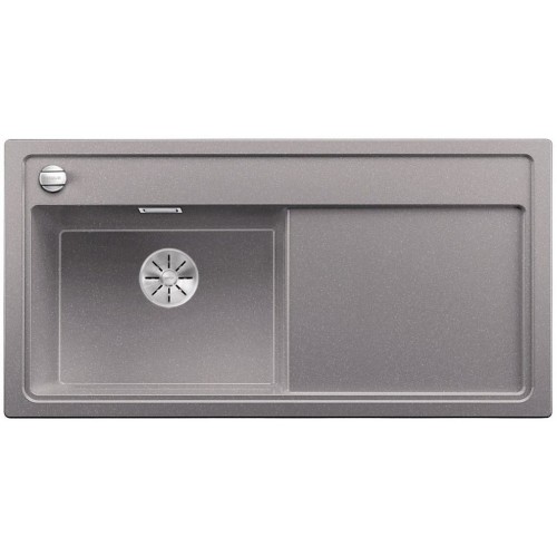 BLANCO ZENAR XL 6 S-F InFino SILGRANIT aluminium drez vľavo s exc. doska sklo 523911