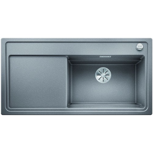 BLANCO ZENAR XL 6 S-F DFG InFino SILGRANIT aluminium drez vpravo s exc. doska sklo 524100
