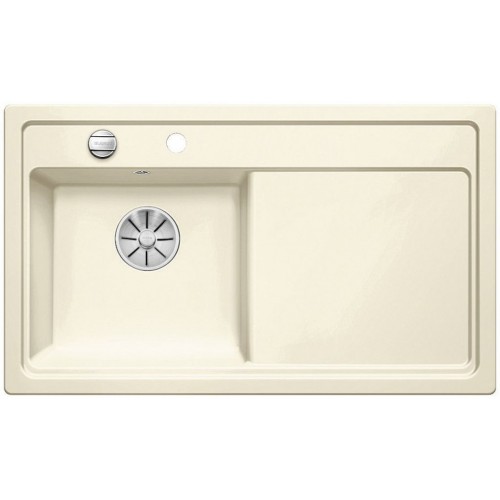 BLANCO ZENAR 45 S InFino Keramika magnólia lesklá drez vľavo s excentrom 524154