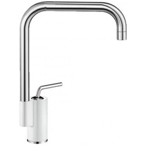 BLANCO Ajaris drezová batéria SILGRANIT-look, biela / chróm 520817