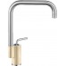 BLANCO Ajaris drezová batéria SILGRANIT-look, béžová champagne / chróm 520819