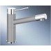 BLANCO Alta Compact drezová batéria hliníková metalíza/chróm 515316