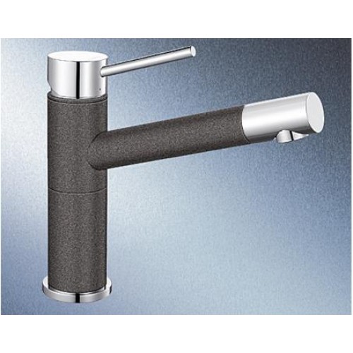 BLANCO Alta Compact drezová batéria antracit / chróm 515323