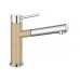 BLANCO Alta - S Compact Silgranit drezová batéria šampáň / chróm 515329