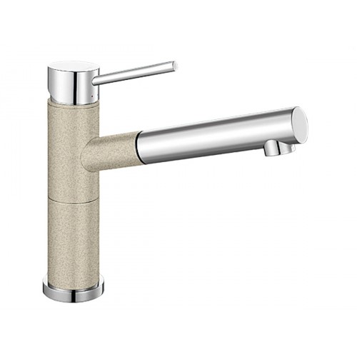 BLANCO Alta - S Compact Silgranit drezová batéria piesok / chróm 515330 BLANCO Alta - S Compact Silgranit drezová batéria piesok / chróm 515330