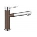 BLANCO Alta-S Compact Silgranit drezová batéria káva / chróm 515334