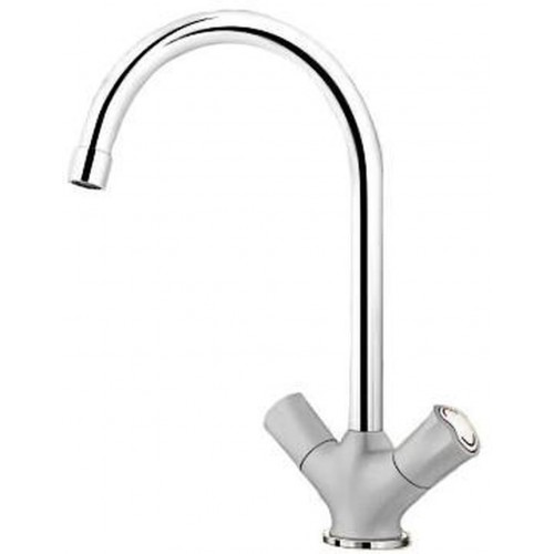 BLANCO Amona drezová batéria SILGRANIT-look, perlovo sivá/chróm 520778