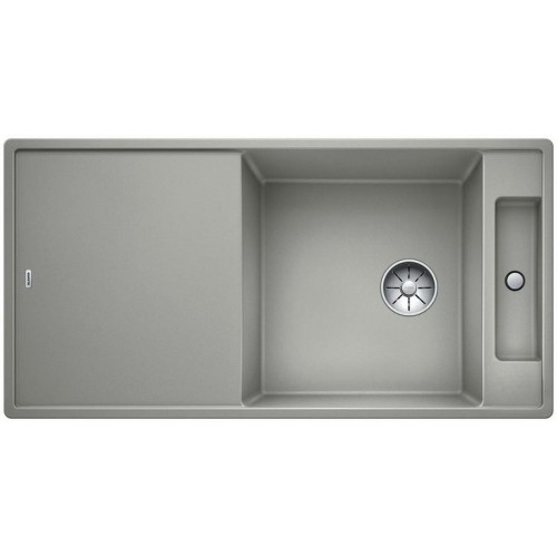 BLANCO Axia III XL 6S-F drez SILGRANIT, aluminium 522197