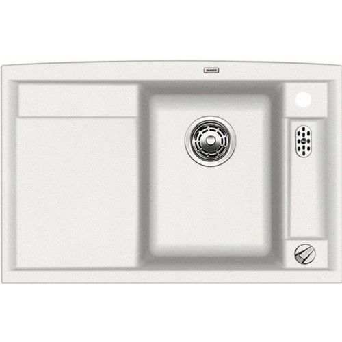 BLANCO Axia II 45 S drez Silgranit biela 516779
