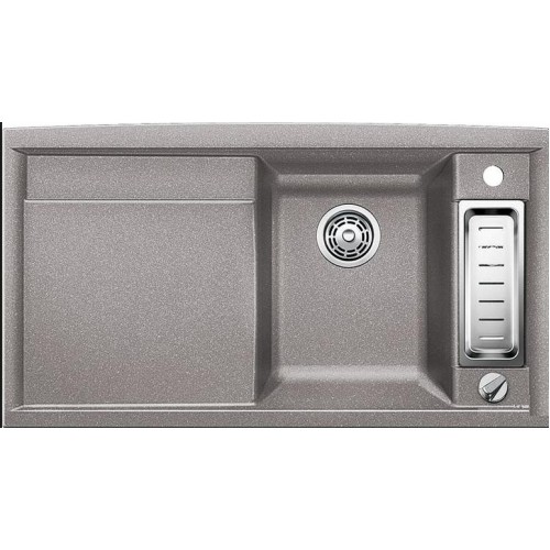 BLANCO Axia II 5 S-F drez Silgranit aluminium 516812