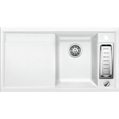 BLANCO Axia II 5 S-F drez Silgranit biela 517650