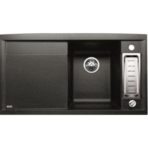 BLANCO Axia II 5 S drez Silgranit antracit 516801
