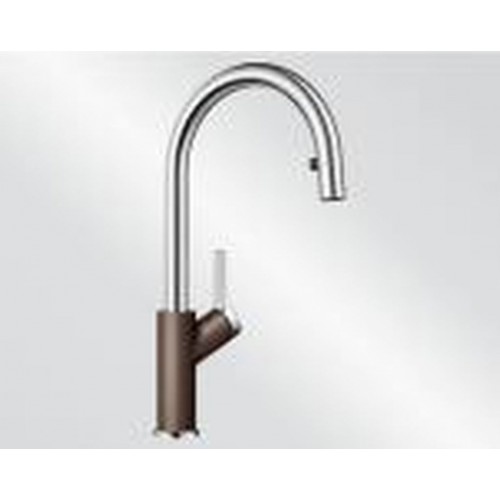 BLANCO Carena-S drezová batéria, kávová / chróm 521378