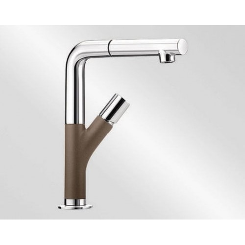 BLANCO Yovis-S SILGRANIT-look drezová batéria, muškát / chróm 521732