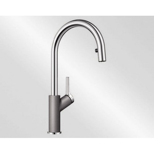 BLANCO Carena-S drezová batéria SILGRANIT®-look, aluminium / chróm 520982
