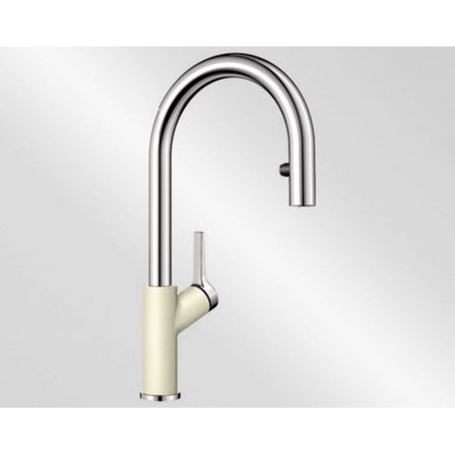 BLANCO Carena-S Vario drezová batéria SILGRANIT®-look, jazmín / chróm 521372 BLANCO Carena-S Vario drezová batéria SILGRANIT®-look, jazmín / chróm 521372