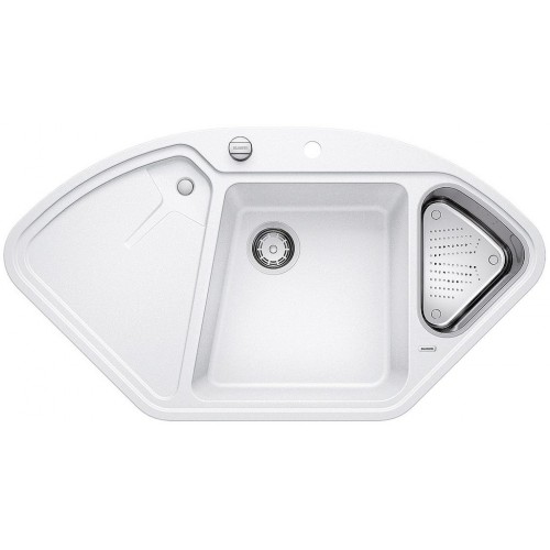 BLANCO Delta II-F drez SILGRANIT, biela 521264