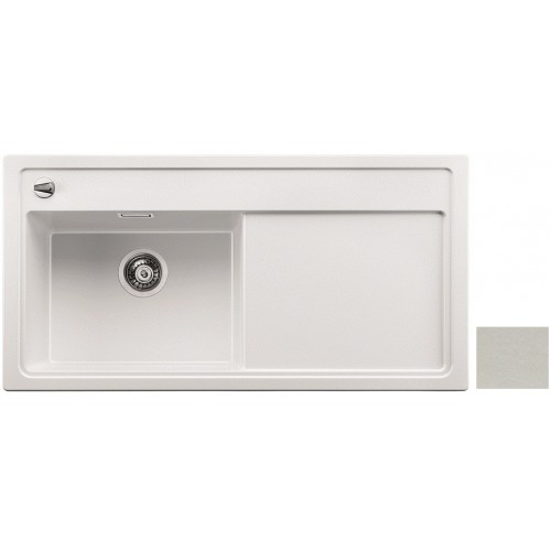 BLANCO ZENAR XL 6 S Silgranit perlovo sivá, vanička vľavo 520623