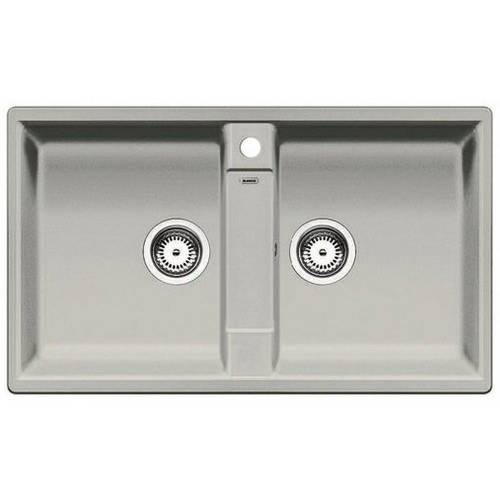 BLANCO Zia 9 drez SILGRANIT, bez excentra, perlovo sivá 520640 BLANCO Zia 9 drez SILGRANIT, bez excentra, perlovo sivá 520640