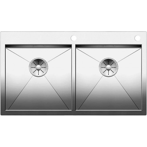 BLANCO Zerox 400/400 IF / A drez nerezový, s tiahlom 521648