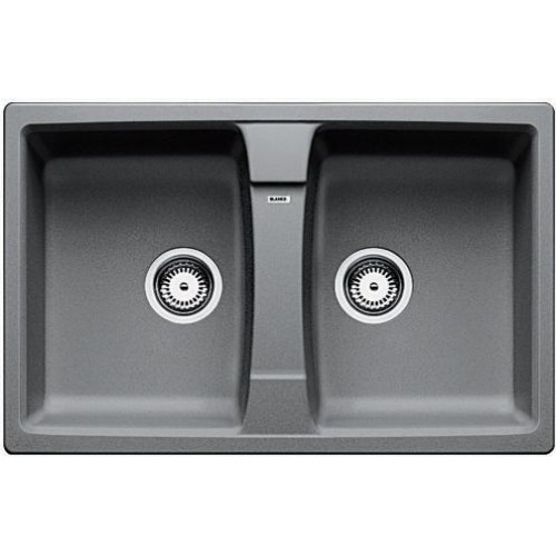 BLANCO Lexa 8 drez Silgranit hliníková metalíza 514693