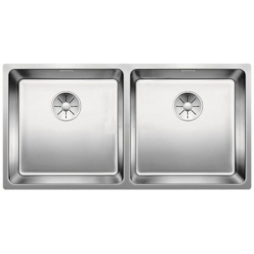BLANCO Andante 400/400-U nerez hodvábny lesk 522987