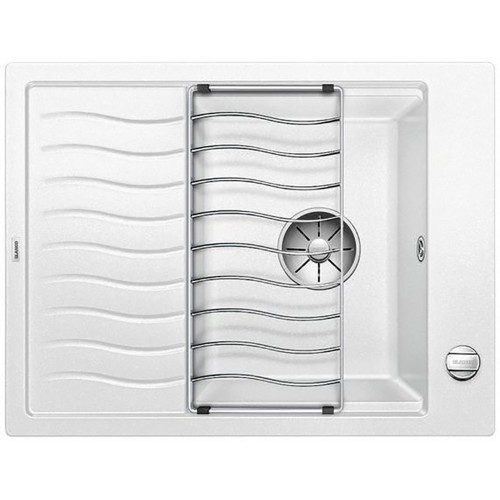 BLANCO Elon 45 S Infino drez, s excentrom Silgranit, biela 524818 BLANCO Elon 45 S Infino drez, s excentrom Silgranit, biela 524818