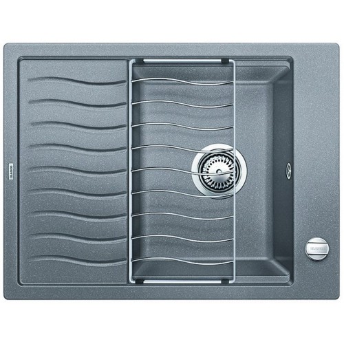 BLANCO Elon 45 S drez SILGRANIT s excentrom, aluminium 520991 BLANCO Elon 45 S drez SILGRANIT s excentrom, aluminium 520991