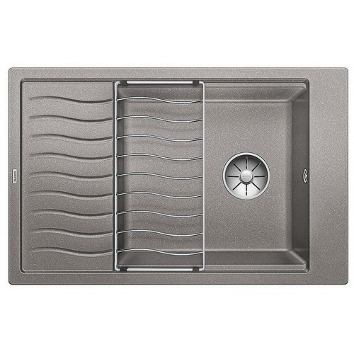 BLANCO ELON XL 6 S Infini bez exc. SILGRANIT 780x500mm, aluminium 524846