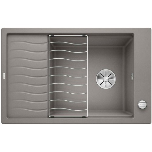 BLANCO Elon XL 6 S-F Infino drez, s excentrom Silgranit, aluminium 524856