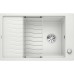BLANCO Elon XL 6 S-F Infino drez, s excentrom Silgranit, biela 524857