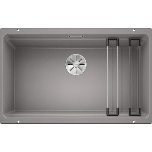 BLANCO Etagon 700-U Infino drez, bez tiahla Silgranit, aluminium 525169
