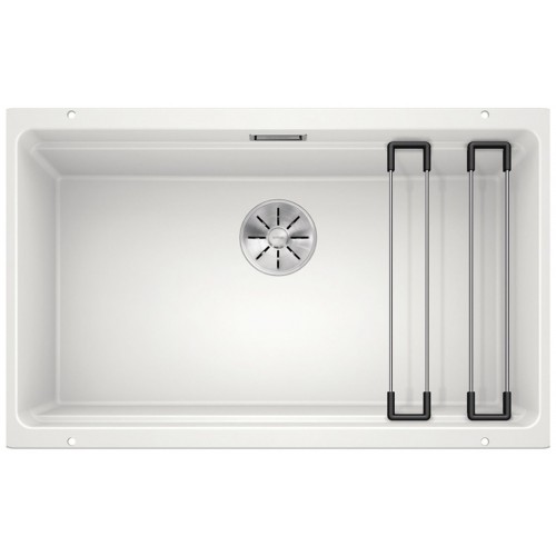 BLANCO Etagon 700-U Infino drez, bez tiahla Silgranit, biela 525171