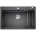 BLANCO Etagon 8 Infino drez Silgranit, s excentrom, antracit 525177
