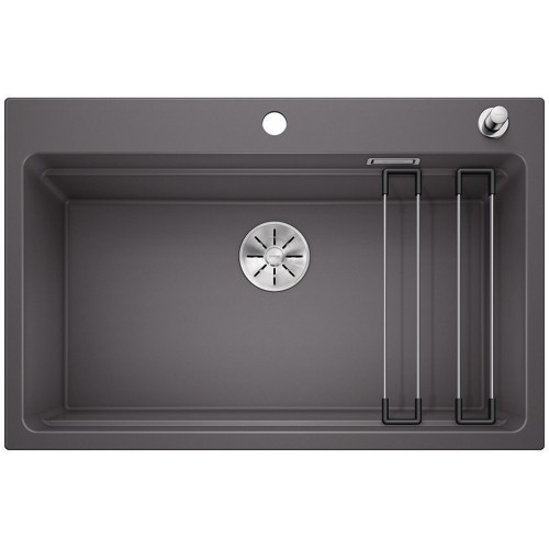 BLANCO Etagon 8 Infino drez Silgranit, s excentrom, sivá skala 525178 BLANCO Etagon 8 Infino drez Silgranit, s excentrom, sivá skala 525178