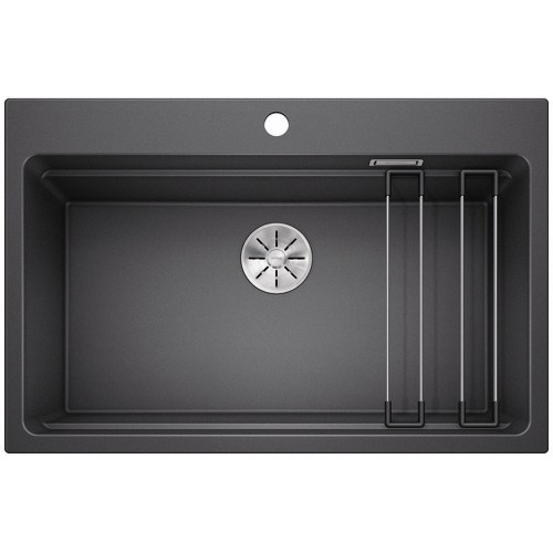 BLANCO Etagon 8 Infino drez Silgranit, bez excentra, antracit 525187