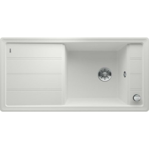 BLANCO Faron XL 6 S InFino drez, s excentrom Silgranit, biela 524787 BLANCO Faron XL 6 S InFino drez, s excentrom Silgranit, biela 524787