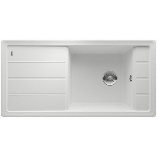 BLANCO Faron XL 6 S Infino drez, bez excentru Silgranit, biela 524807 BLANCO Faron XL 6 S Infino drez, bez excentru Silgranit, biela 524807